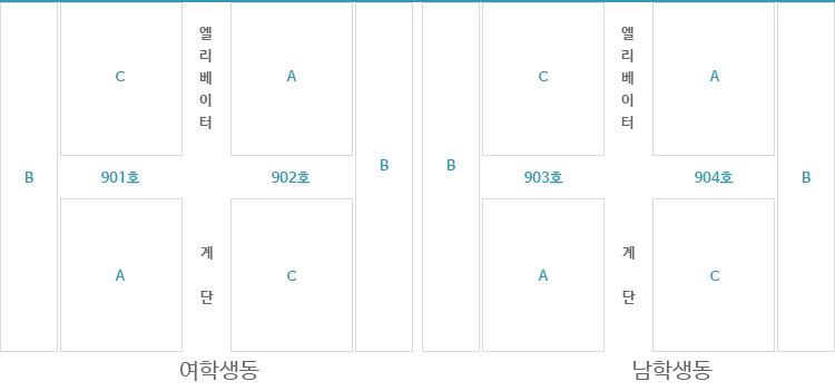 9층배치도